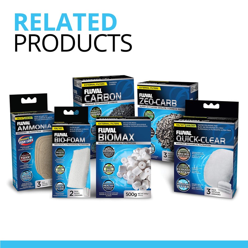 Fluval Bio-Foam Max 106/107, 2 pk