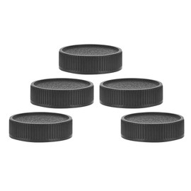 5 Piece Rear Lens Cap Durable Plastic Material Lens Cap Cover Fit for M42 Camera Dust Cover