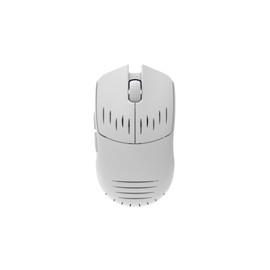 GWolves HT-S2 Lightweight Wireless Gaming Mouse, ~33Gram,8K-Report, Low Latency, PAW3395 26,000 CPI, Nrf52840 High-Performance CPU, 6 Programmable Btns, On-Board Memory, PC/Mac and Laptop(White)