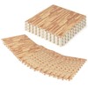Giantex 100 Sq. Ft Wood Grain Floor Tiles Foam Mat,