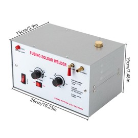 110V Welding Melting Machine Kit, 30W Multi-functional Gasoline Welding Machine w/Welding Gun, Portable Welding Melting Equipment, Welding Systems for Various Plastics/Aluminum and other metals