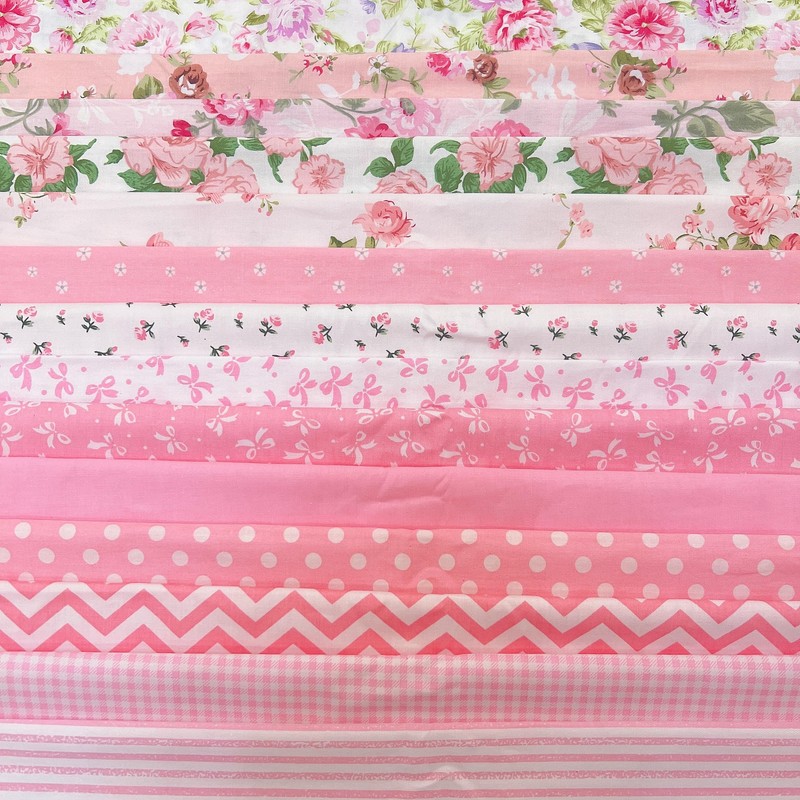 42Pcs 10cm*10cm Cotton Fabric DIY Making Supplies Quilting Patchwork Fabric