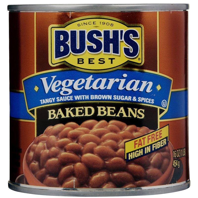 BUSH'S BEST Baked Beans Vegetarian 454g 160z