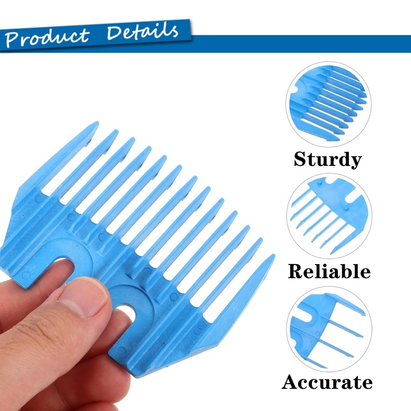 Fuulqgui 3 PCS Electric Wool Shears Professional Trimmer Guide Sheep