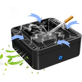 MATELOTI Multifunctional Smokeless Ashtray, USB Rechargeable Ashtray for Car Indoor Outdoor Home Car Indoor and Outdoor