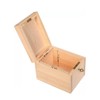 Wooden World - Wooden money box piggy bank with a