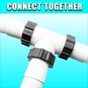Pool Hose T Splitter Compatible with Intex & Coleman 1.5