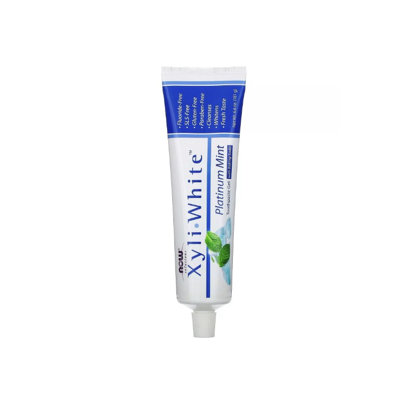 Solutions, XyliWhite, Toothpaste Gel, Platinum Mint, 6.4 oz (181 g)