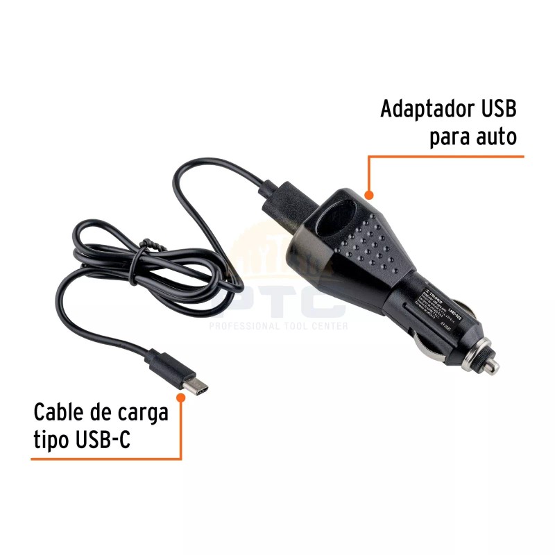 Truper LARE-900 900 lm rechargeable high power LED lamp