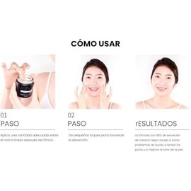 Crema Hidratante Facial Black Snail 75 ml – 90% Baba de Caracol Negra – Todo en Uno