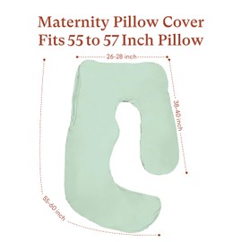 Littogoose Nursing Pillow Cover Compatible with Momcozy Nursing Pillow