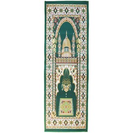 Musuly Oriental Rug Long Green Gold – 150x50 Cm