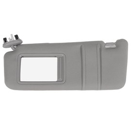 Windshield Sun Visor Left & Right Sides 2006-2011 for Toyota for Camry Gray Car Visor Extender with Sunroof with Mirror 74320-06800-B0,04002-30706-B0,74310-06770-B0,04002-30306-B0
