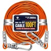 Tie Out Cable for Dogs Up to 300lbs,100ft Extra Strong