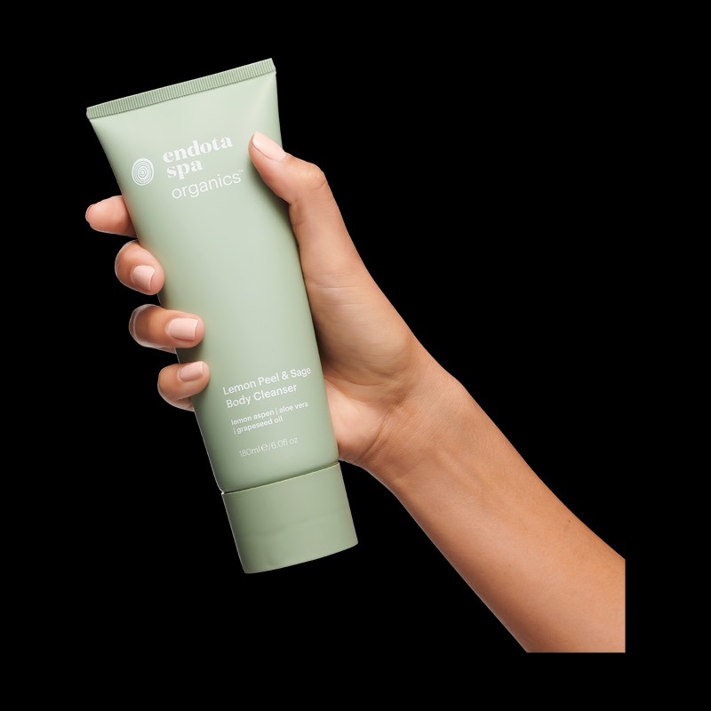 Endota Organics Lemon Peel & Sage Body Cleanser 180ml