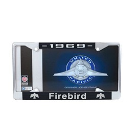 United Pacific C5039-69 1969 Firebird Chrome License Plate Frame