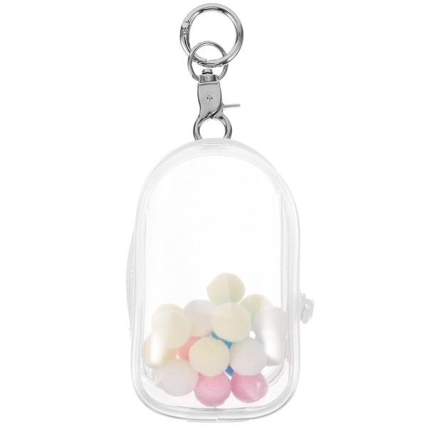 Clear Keychain Pouch Figure Display Bag Doll Storage Bag Doll