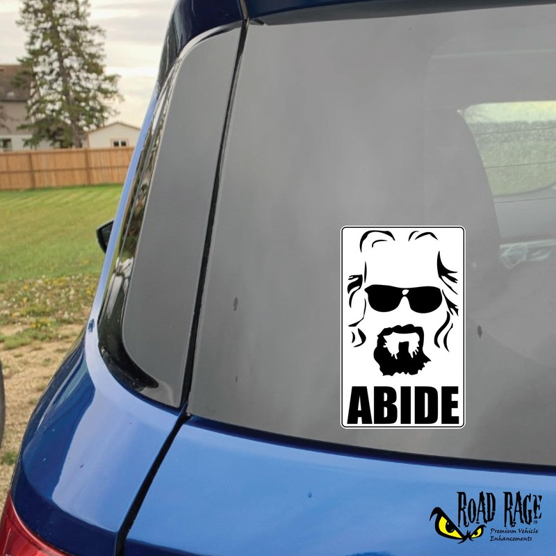 Bad Fish Custom Decals The Dude Abides Decal – Funny