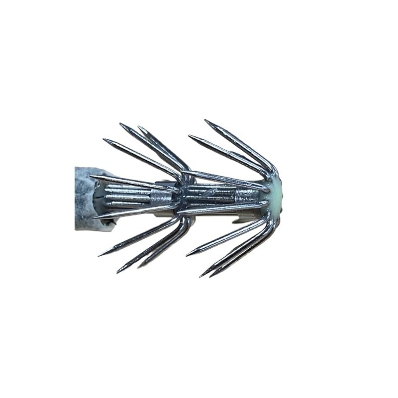 Glory Fish Egi LU-106 Egi Fan Dart 3.5 Olive Silver