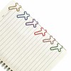 Cute Cross Paper Clips (180 Pack), Colored Cross Paper Clips,