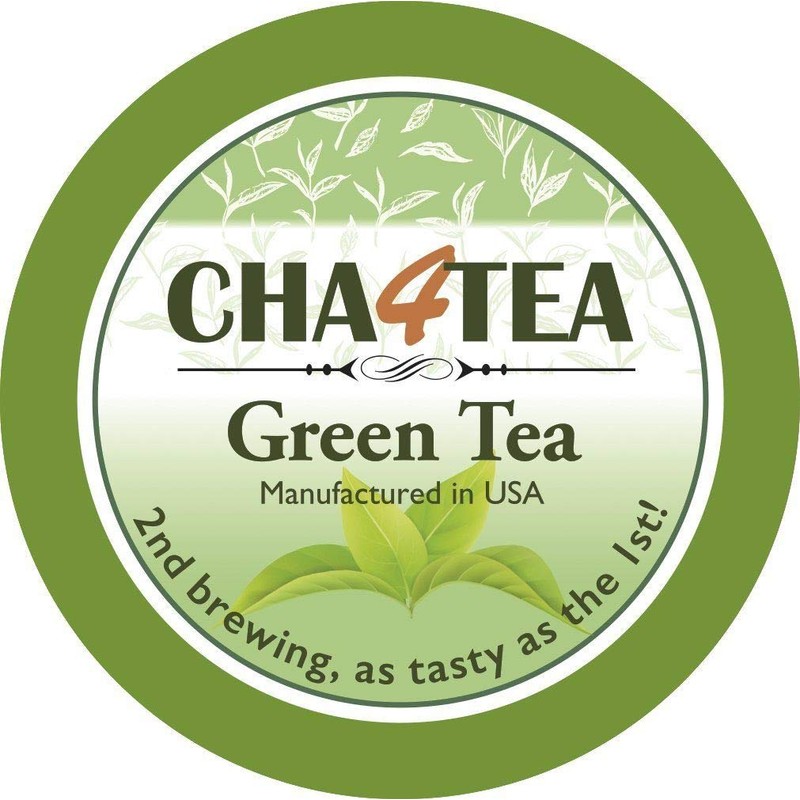 Cha4TEA 36-Count Green Tea Pods for Keurig K-Cup Brewers