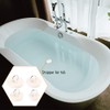 KANOSON Drain Stopper, 4 Pcs Bath Plugs Rubber Sink Plug
