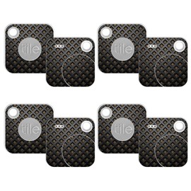 MightySkins Skin Compatible with Tile Mate w/Replaceable Battery (2018) - Black Wall | Protective, Durable, and Unique Vinyl wrap Cover | Easy to Apply, Remove, and Change Styles | Made in The USA