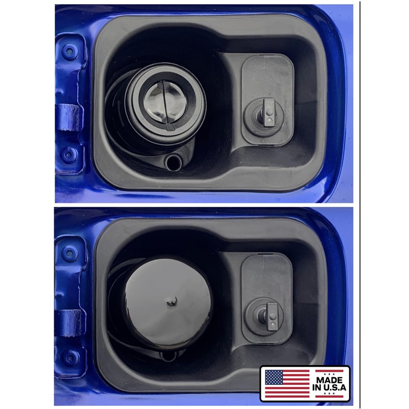 Cap & Shield Tethered 2.75inch ID, Capless Gas Cap Dirt,