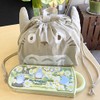 Skater Kids' Lunch Drawstring Bag, My Neighbor Totoro, Ghibli, KB7D-A
