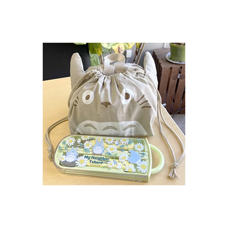 Skater Kids' Lunch Drawstring Bag, My Neighbor Totoro, Ghibli, KB7D-A