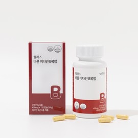 Wellus Premium Vitamin B Complex 450mg x 120 Capsules / 웰러스 바른 비타민 B복합 450mg x 120캡슐