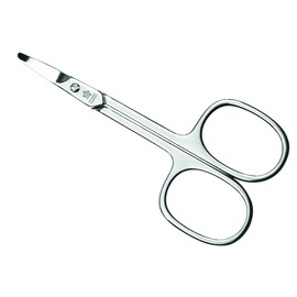 Pfeilring Baby Scissors Rounded Tip Nickel Plated Large Eye in Blister Pack