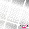 Whats Up Nails - Diamond Pattern Nail Vinyl Stencils for