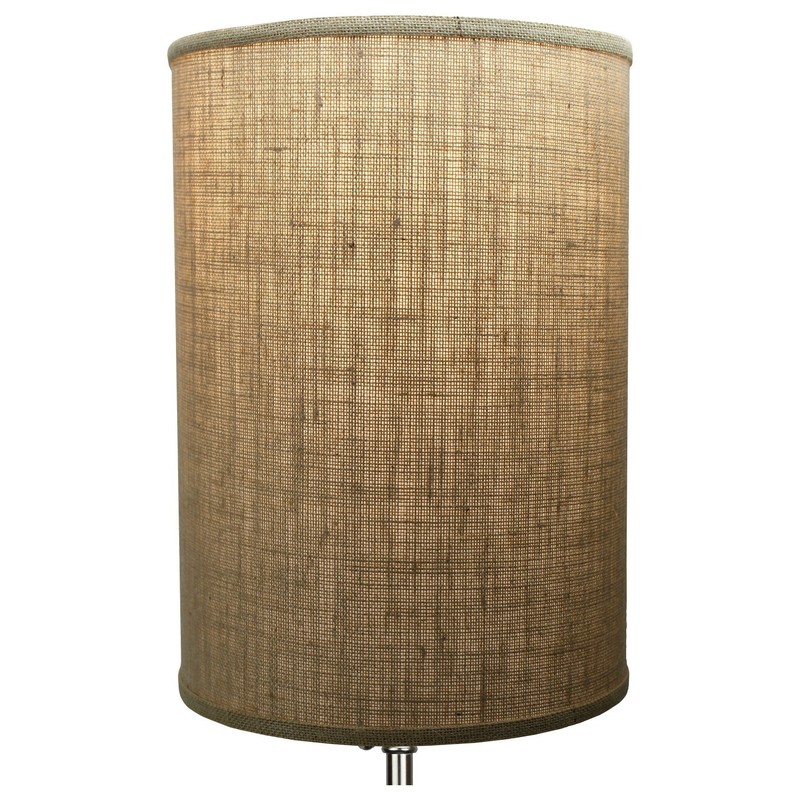 FenchelShades.com 12" Diameter x 17" Height Drum Lampshade Retro Rustic