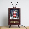 Mini Retro Christmas Snow Music TV Party Decoration Christmas Home