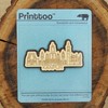 Printtoo Kanpur India Monuments Engraved Wooden Souvenir Fridge Magnet Collectibles