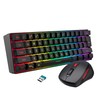 Snpurdiri 60% Wireless Gaming Keyboard and Mouse Combo, Include 2.4G