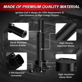 FAERSI bocinas de encendido compatibles con Kia Soul Forte 2014-2015 - Hyundai Tucson Elantra GT 2011-2016 OE# UF651 C1804 27300-2E000