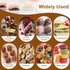 50 Pack Small Charcuterie Boxes with Clear Lids - Disposable