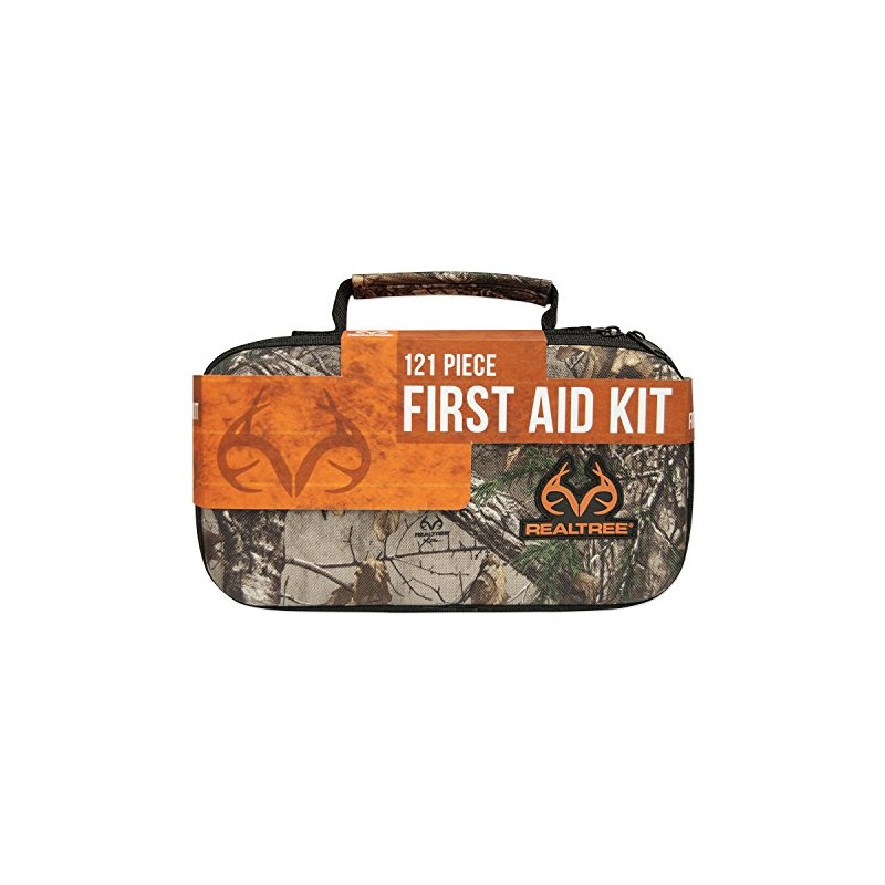 Lifeline 4453 Realtree Hard-Shell Foam First Aid Kit, 121 Piece