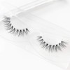 Musegetes NL-24 3D Mink Hair False Eyelashes, Transparent Axis False