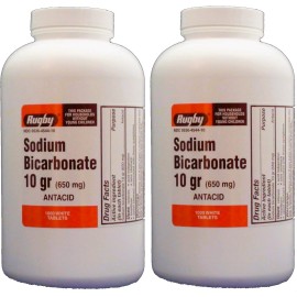 Rugby 2-Pack Rugby Sodium Bicarbonate 10gr 1000ct – Fast Heartburn Acid Relief