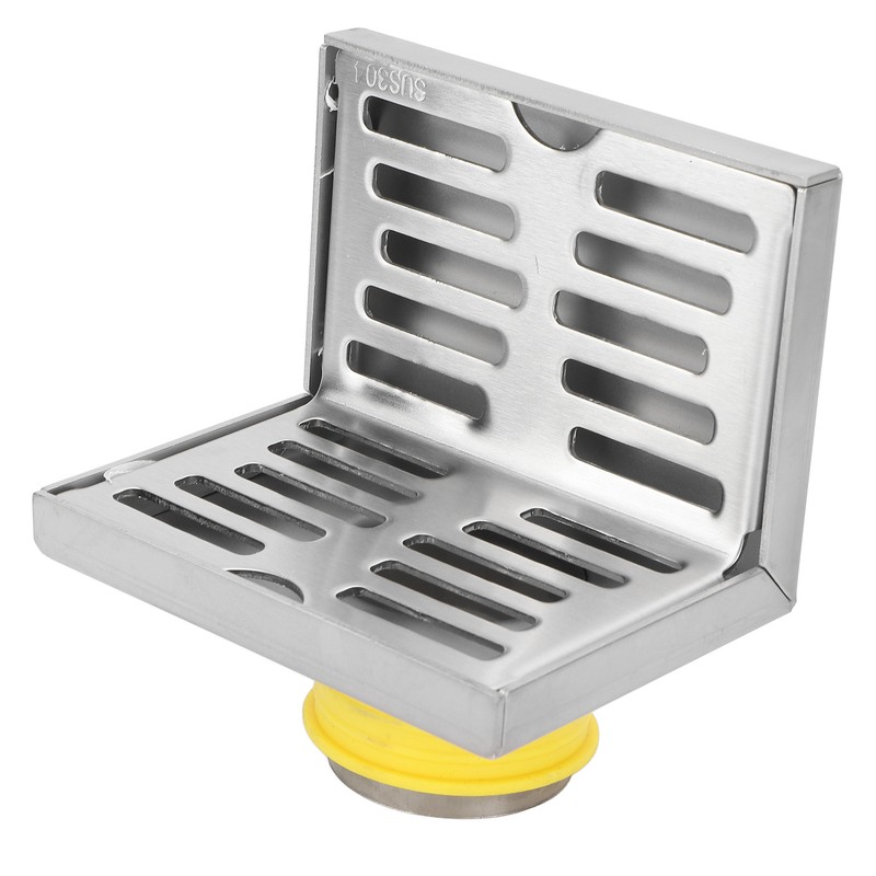 Corner Floor Drain L Shape Stainless Steel Wear Resistant Durable