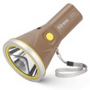 Kitness High Power Handheld Spotlight Rechargeable LED Flashlights Waterproof Searchlight