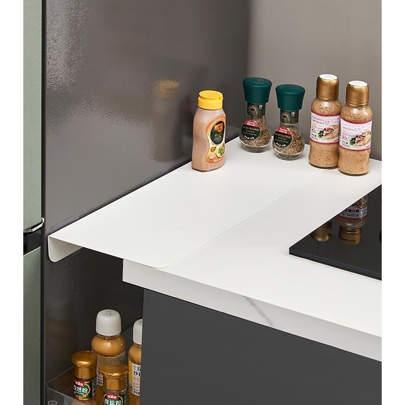Metal Kitchen Refrigerator Gap Partition Countertop Gap Extension Board, Refrigerator