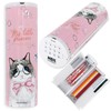 NBX NewmeBox Pencil Box with Lock, Cute and Kawaii Pencil