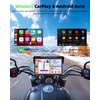 2025 Motorcycle CarPlay Screen & Android Auto 7" Wireless Portable