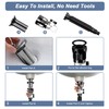 BLAZDEVE Siphon with Drain Fitting, Drain Pipe Kit for Sink,