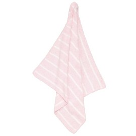 Angel Dear Chenille Blanket, Pretty Pink/Ivory Stripe