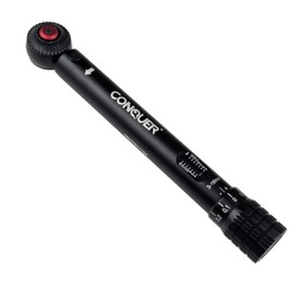 CONQUER 1/4 Inch Drive Mini Torque Wrench 3-16 Nm - Standalone Click-Type Bicycle Ratchet Wrench for Carbon Road and MTB - 72-Tooth Portable EDC Hand Tool for Motorcycle and Gunsmithing